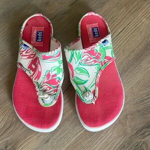 Lilly Pulitzer By Keds Flip Flop Sandals 🩴 in Ladies Size 6 1/2 37 EUR VGUC